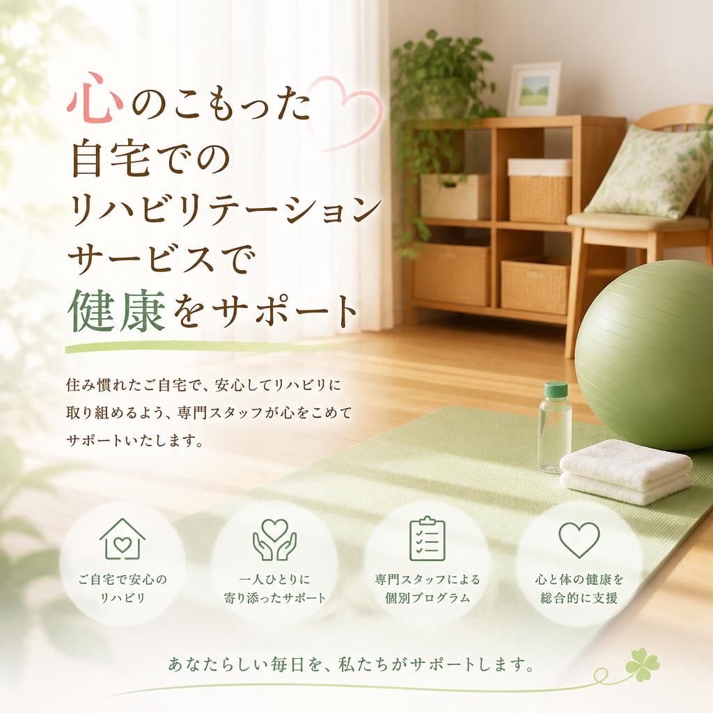 心のこもった自宅でのリハビリテーションサービスで健康をサポート