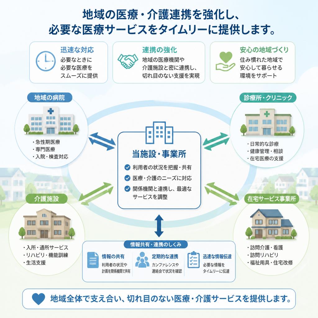医療機関との連携